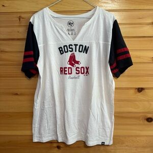 47 Boston Red Sox White Women’s Tee Large